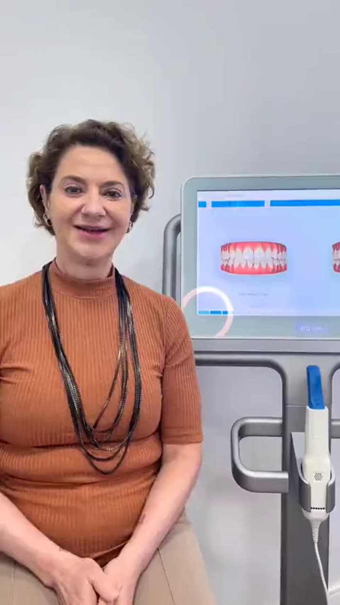 Fabiana, paciente da GS Odontologia